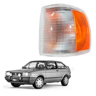 Imagem de Lanterna Dianteira Gol Quadrado 91/94 Cristal Modelo Cibié