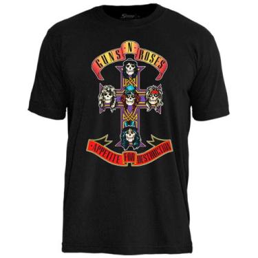 Imagem de Camiseta Guns N' Roses Appetite For Destruction - Stamp