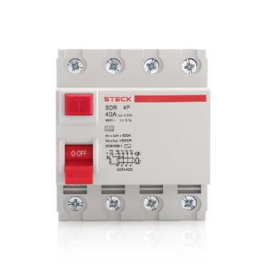 Imagem de Interruptor Diferencial Idr 4p 40a 30ma Steck Gelo 40a