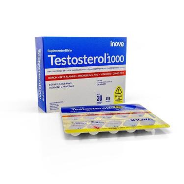 Imagem de Testosterol ® 1000 30 comprimidos Inove Nutrition-Masculino