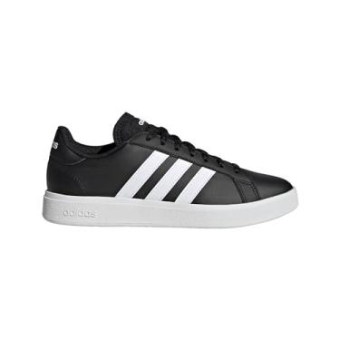 Imagem de adidas Grand Court Base 2.0 Tênis feminino, Núcleo preto - nuvem branca, 5.5