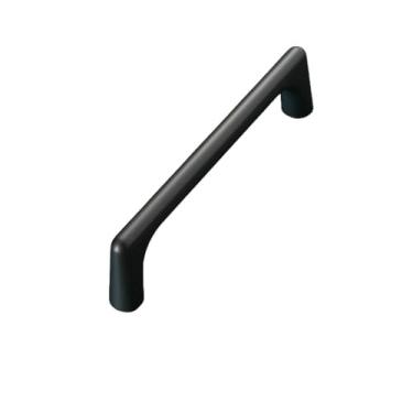 Imagem de Puxador de móveis dourado de liga de zinco, puxador de gaveta, maçaneta de porta de cozinha, ferragem de móveis, cinza escuro, blk cc96mm