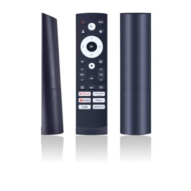 Imagem de JISOWA Controle remoto de voz universal para Smart TV Hisense 75A76K 120L9H-CINE120A 50A65K 100L5H-DLT100C 65A65K 55U75H 75U75H 50U6H 85A76H 55U75K 75U75K 50A65H 55A6G Substituição 65U8G 75A6H 75U7H