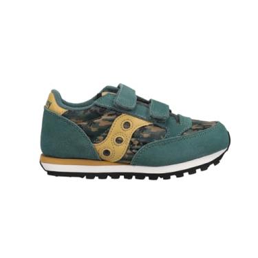 Imagem de Saucony Tênis infantil unissex Jazz Double Hook & Loop, Camuflagem verde, 10.5 Big Kid