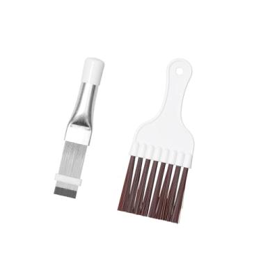 Imagem de Escova de Drenagem, Condensador de Ar Condicionado, Limpador de Bobina CA, Limpador de Tubos, Escova de Limpeza de Aletas para Reparos de Evaporadores, Desumidificadores (Pente