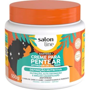 Imagem de Salon Line, Creme para Pentear, Definição Nutritiva, Vegano - Para Cabelos Cacheados e Crespos, 500g