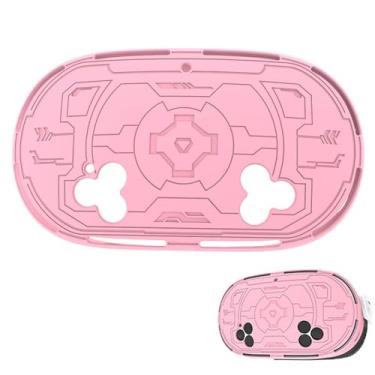 Imagem de Capa protetora de TPU para Meta Quest 3S, anti-queda, anti-riscos, shell host VR à prova de poeira, acessórios de fone de ouvido VR (rosa)