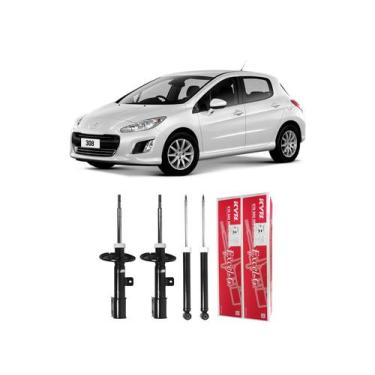Imagem de 4 Amortecedores Kayaba Peugeot 308 2015 2016 2017 2018 2019