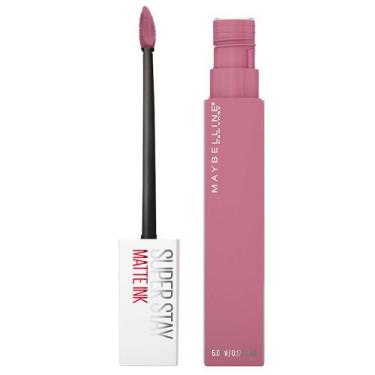 Imagem de Batom Líquido Longa Duração Maybelline SuperStay Matte Ink Pink Editio