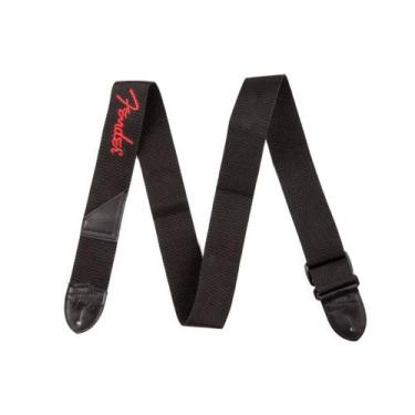 Imagem de Correia Fender para Guitarra, Baixo, Violão Logo Strap, Correia Logo S