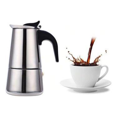 Imagem de Cafeteira Expresso Italiana Ke Home 4 Xícaras Inox 200 Ml