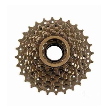 Imagem de Catraca Roda Livre Index 8v 12/28 Dourado - GTS-TEC