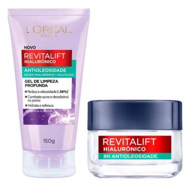 Imagem de LOréal Paris Revitalift Hialurônico Kit  Gel de Limpeza Facial Profund