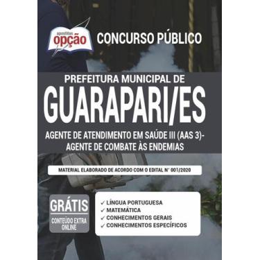 Imagem de Apostila Guarapari Es - Aas 3 - Agente De Combate Endemias - Apostilas