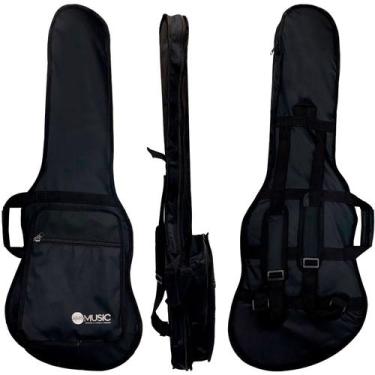 Imagem de Bag capa luxo almofadada para baixo "tagima" com alças e bolso