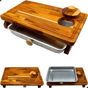 Imagem de Tábua De Carne Churrasco Com Gaveta Térmica Inteligente - OLA UTIL