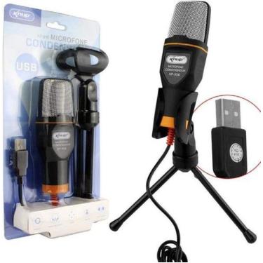 Imagem de Microfone Knup Kp-916 Condensador Preto