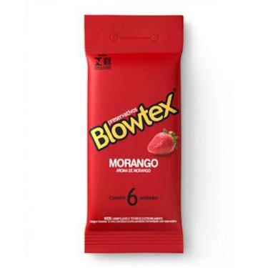 Imagem de Preservativo Blowtex Morango 6 unidades