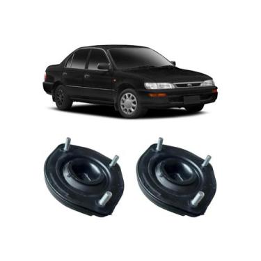 Imagem de 2 Coxim Do Amortecedor Traseiro Toyota Corolla 1994 A 2002 - QualyKits