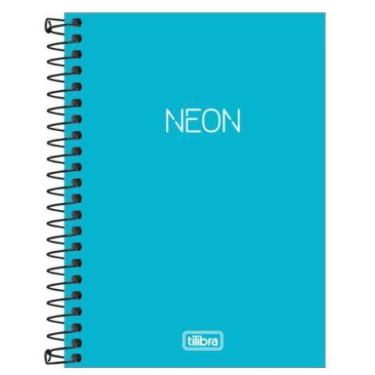 Imagem de Caderno 1/8 080 neon az tilibra 302601