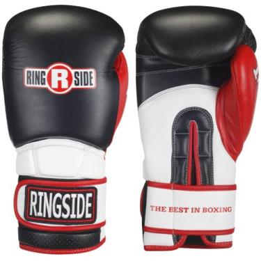 Imagem de Ringside Pro Style IMF Tech luvas de treino de boxe, Preto, 14-Ounce