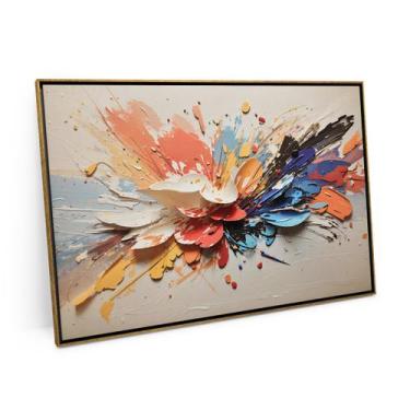 Imagem de Quadro Pétalas de Tinta - 1R-1422-120X080-FLUCOR-CANSEM - Bimper, Mold