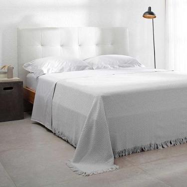 Imagem de Colcha Casal cobre leito Buddemeyer 2,30m X 2,50m Lisa Protetora Decor