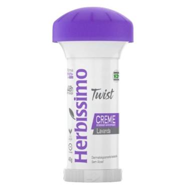 Imagem de Desodorante Twist Creme Lavanda Herbíssimo 45G - Dana - Dana Cosmético