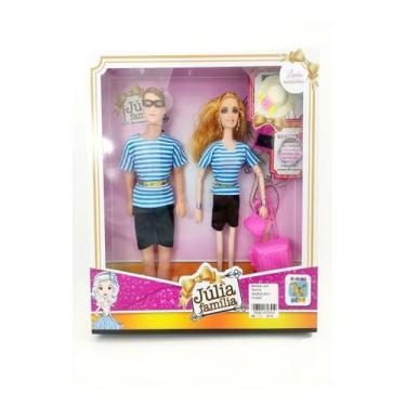 Imagem de Boneca Julia Viajando em Casal - Futuro Kids