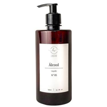 Imagem de Frasco Âmbar Organizador Minimalista Decorativo Luxo Álcool - Lukstar