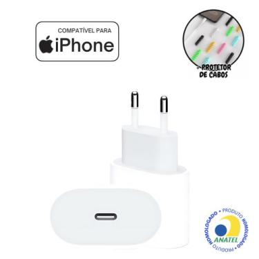 Imagem de Carregador Compatível iPhone 16 iPhone 15 iPhone 14 iPhone 13 iPhone 1