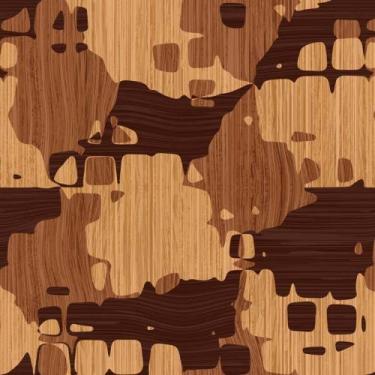 Imagem de PAPEL DE PAREDE DECORATIVO 3D MADEIRA (folha de 300x90 cm) - ATITUDE S