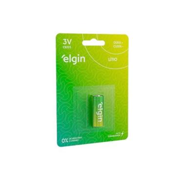Imagem de Bateria Lítio CR 123 3V - Elgin