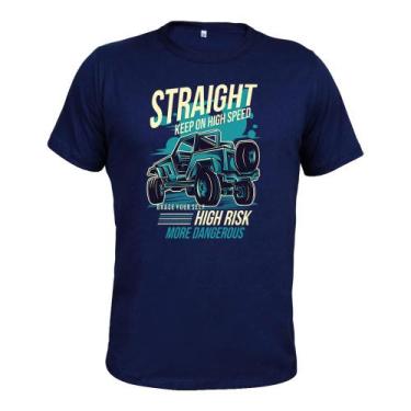 Imagem de Camiseta Plus Size Algodão Malha 30.1 Straight - Surprass, Azul bic, G