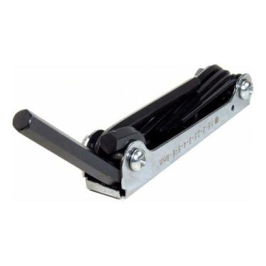 Imagem de Jogo Chave Allen Hexagonal Canivete Metal 1,5 A 8mm Corneta