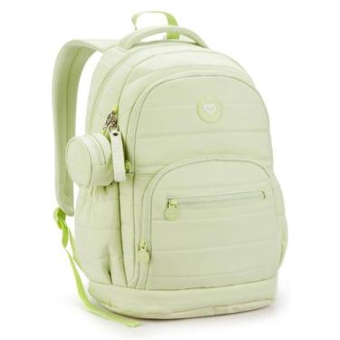 Imagem de Mochila De Costas 19" Laptop Feminina Escolar Passeio - Seanite, Lima