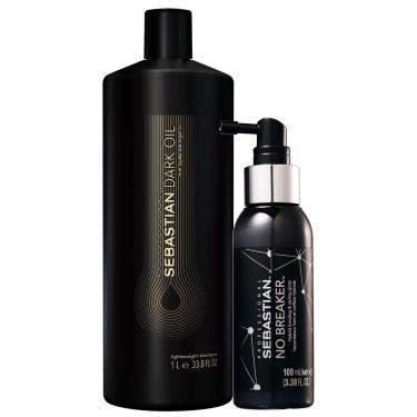 Imagem de Kit Sebastian Professional Dark Oil Shampoo + No.Breaker (2 Produtos)