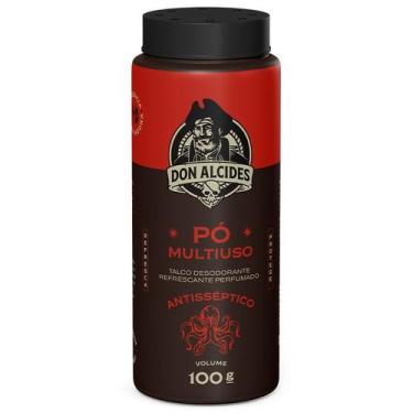 Imagem de Pó Multiuso Talco Desodorante Refrescante Antisséptico Barba 100g Don 