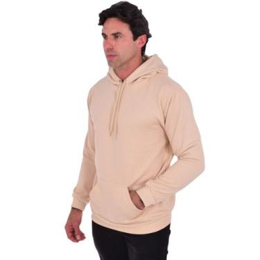 Imagem de Moletom Canguru Masculino 100% Algodão Conforto e Estilo para Todas as