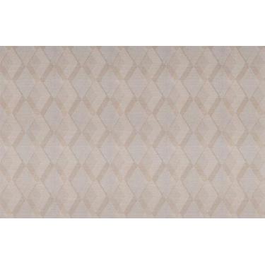 Imagem de Papel de Parede Texturizado Geométrico Metalizado (0,53m x 10m) - Dero