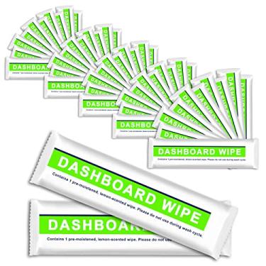 Imagem de GLL Panos de Limpeza para Interior de Carro, Pacote com 50 Lenços Umedecidos para Superfícies Internas de Carro, Volante, Console de Painel e Maçaneta. Panos de Limpeza de Automóvel(1 Contagem)