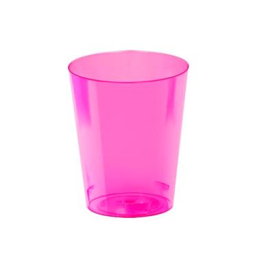 Imagem de Cropac, Kit 200 uni Copo Para Doce Mousse Copinho de Brigadeiro 50ML Festa Infantil Festas Decoração - Colorido Cor:Rosa Neon