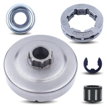 Imagem de AUMEL 1128 007 1000 Clutch Sprocket Kit de rolamento de arruela para aro de tambor para Stihl MS361 044 046 MS440 MS460 Motosserra.