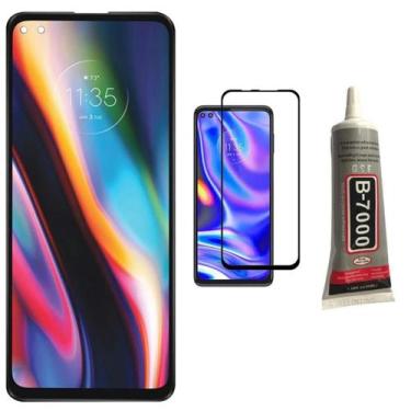 Imagem de Tela Display Lcd Touch Para Moto G 5G Plus + Película + Cola - Inova