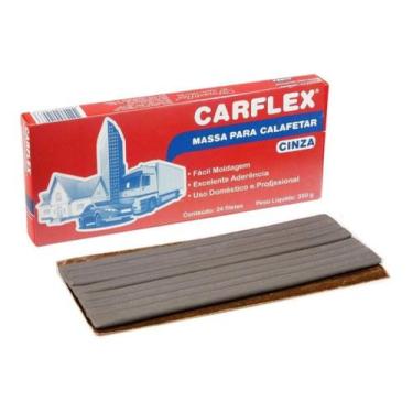 Imagem de Massa Para Calafetar Mastiflex Carflex Cinza 24 Filetes 350g