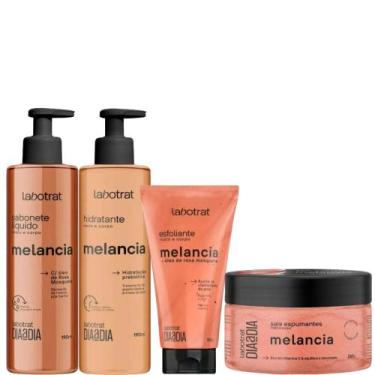 Imagem de Kit Banho Dia a Dia Melância Com 4 Maravilhosos Produtos - Labotrat