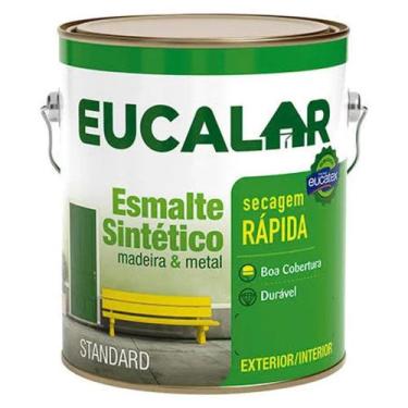 Imagem de tinta esmalte eucalar cinza escuro 3,6 litros