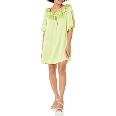 Imagem de Trina Turk Vestido feminino tomara que caia, Limeade, M