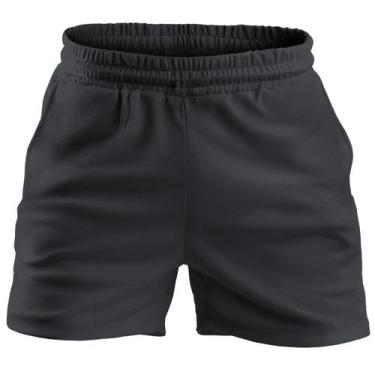 Imagem de Bermuda Esportiva Masculina Short Praia Academia Com Bolso Elastano - 