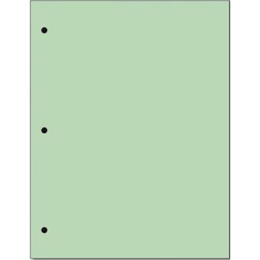 Imagem de Papel colorido para copiar e imprimir, 9 kg, perfurador de 3 furos, 500 folhas por resma. (verde)